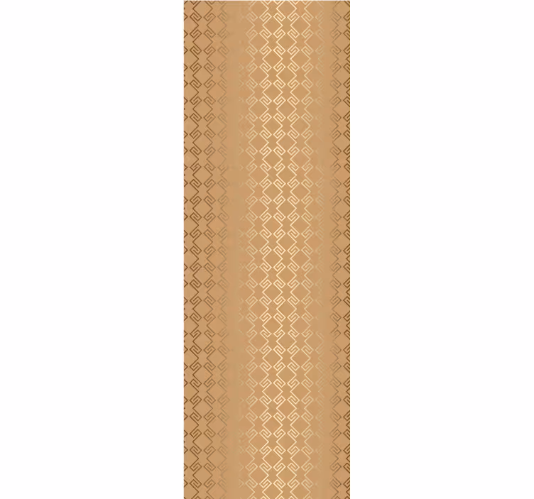 Store enrouleur moderne colonnes dorées art déco éclectique - TenStickers