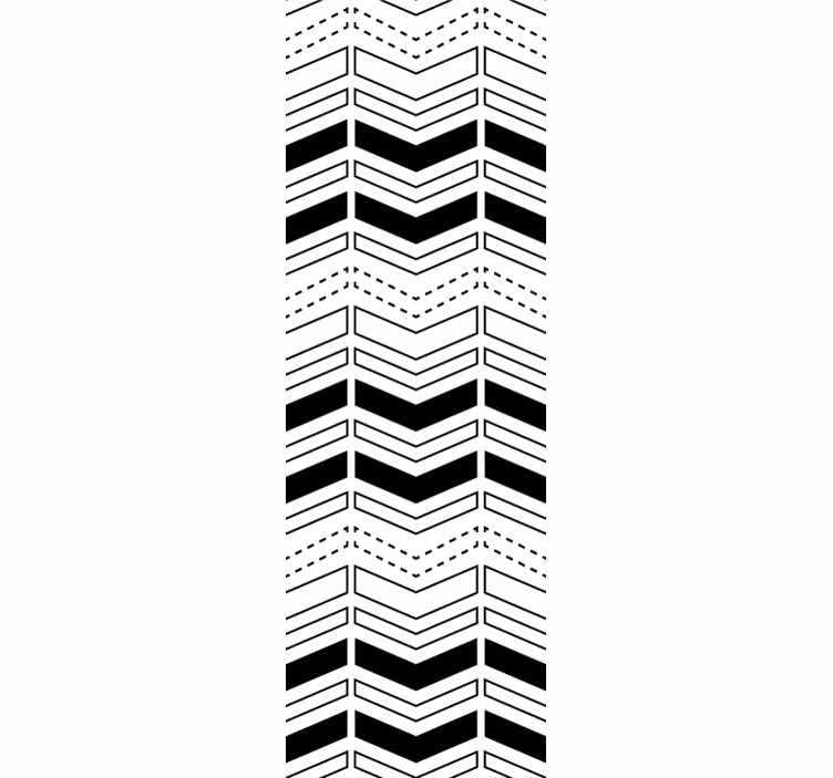 Store enrouleur moderne formes flèches créatives - TenStickers