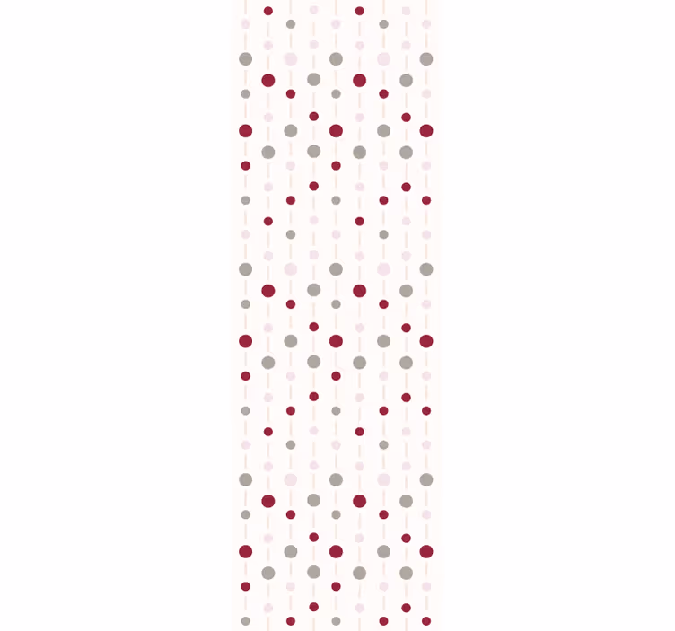 Store enrouleur moderne motif de points pastel avec lignes - TenStickers