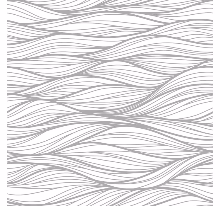 Store enrouleur moderne textures vagues fond blanc - TenStickers
