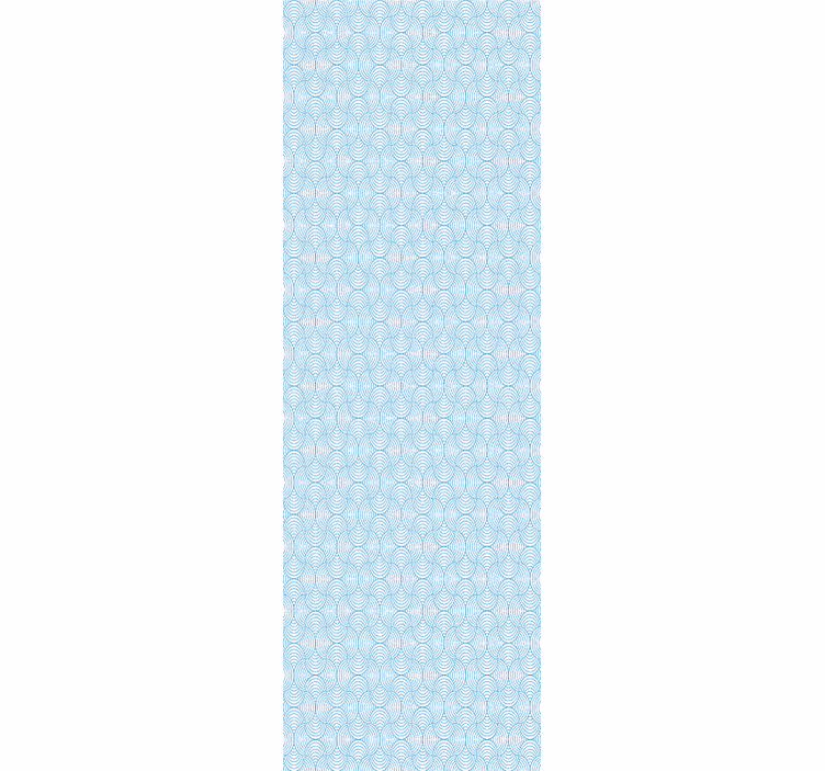 Store enrouleur moderne motif de vagues différentes - TenStickers