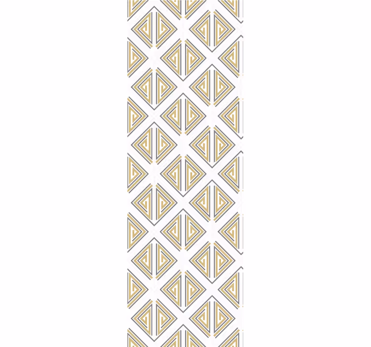 Store enrouleur moderne motifs gris or et beige - TenStickers