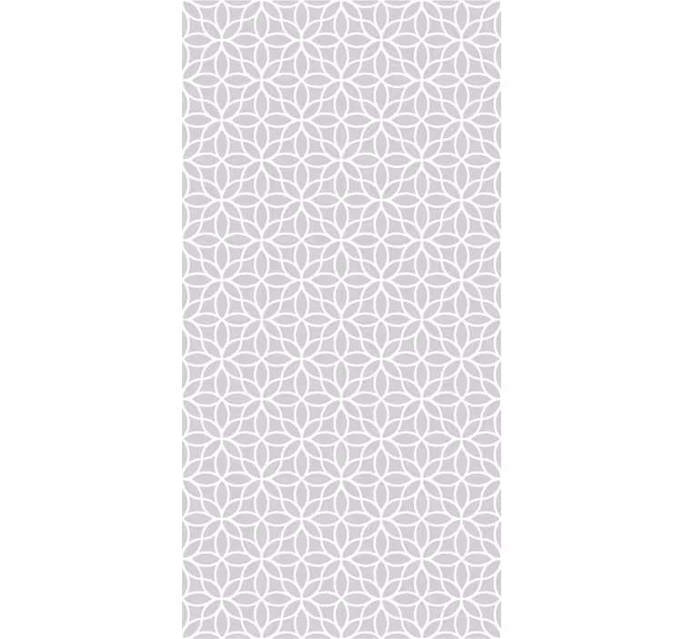 Store enrouleur moderne motif gris et blanc - TenStickers