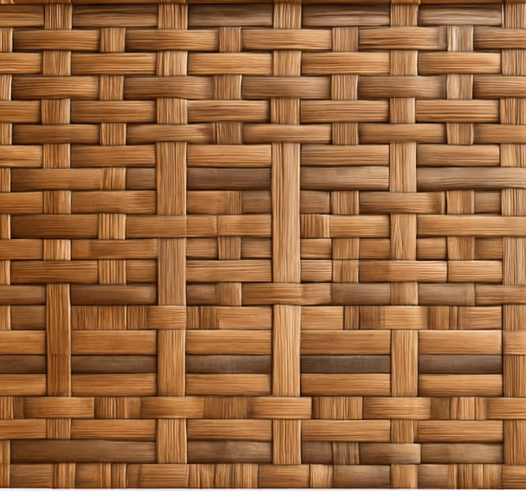 Store enrouleur textures et motifs tissage saule foncé - TenStickers