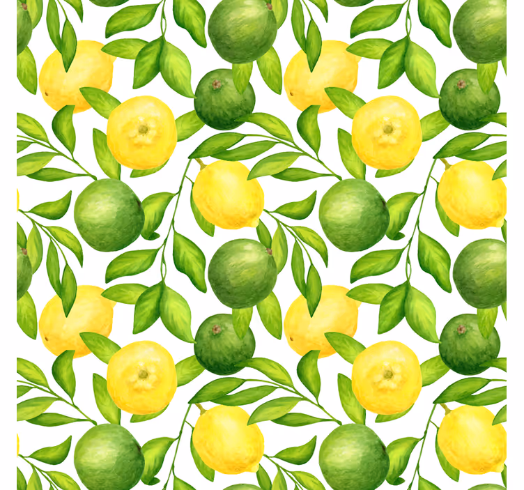 Store enrouleur cuisine citrons et limes - TenStickers