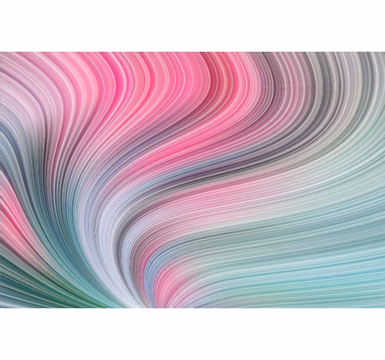 Store enrouleur bureau rayures diagonales multicolores - TenStickers