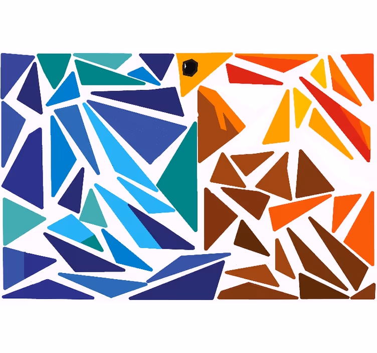Store enrouleur bureau stickers oiseaux - TenStickers