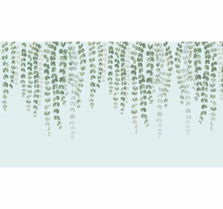 Store enrouleur bureau plantes élégantes suspendues - TenStickers