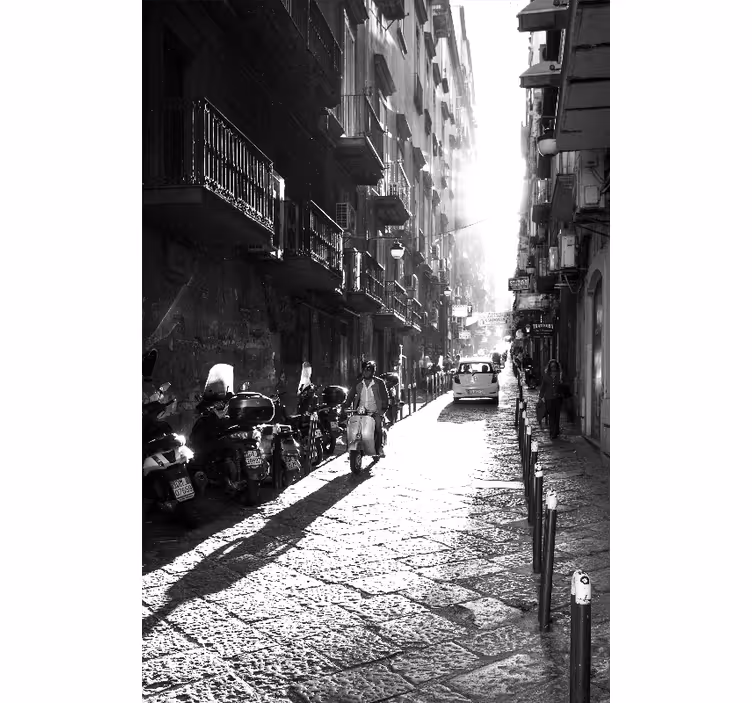 Store enrouleur bureau naples vintage - TenStickers
