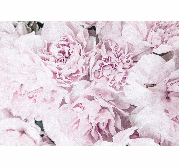 Store enrouleur bureau design de fleurs pivoines roses - TenStickers
