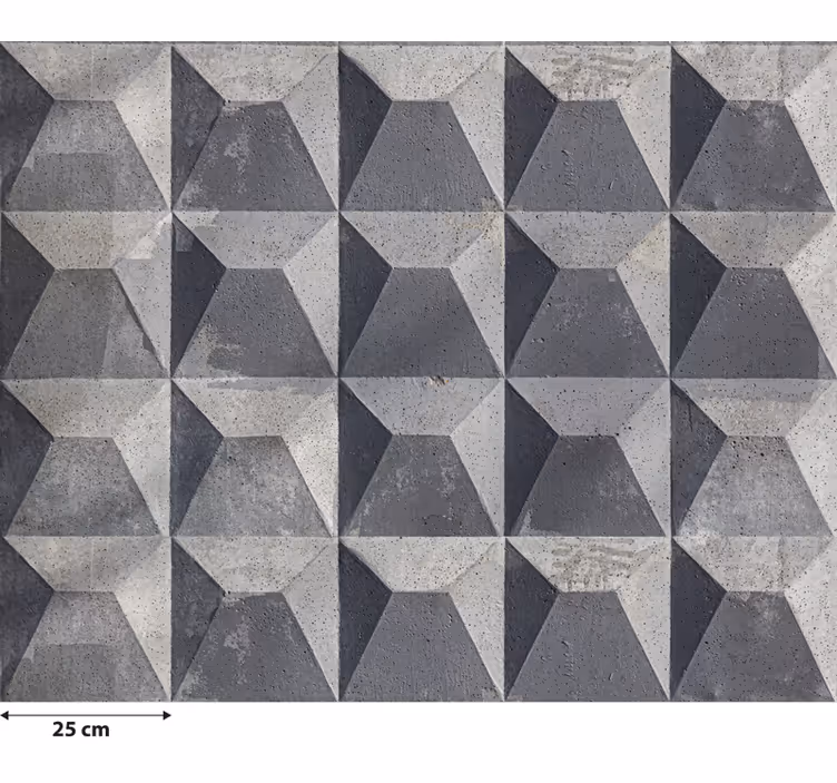Store enrouleur gris texture béton brut - TenStickers