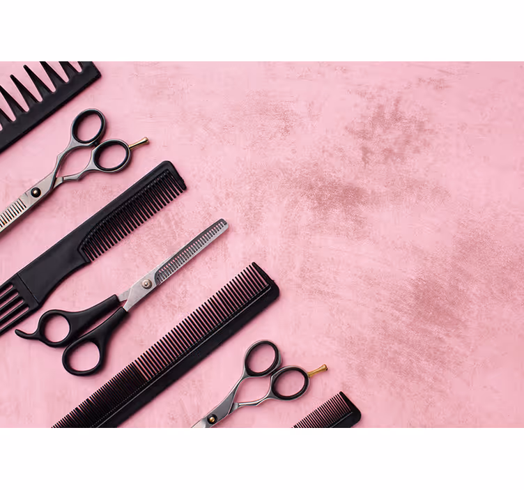 Store enrouleur rose accessoires de coiffure - TenStickers