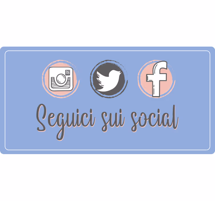 Store enrouleur violet publicité réseaux sociaux - TenStickers