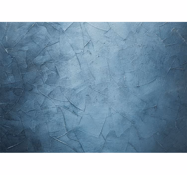 Store enrouleur bureau marbre vague bleue océan - TenStickers
