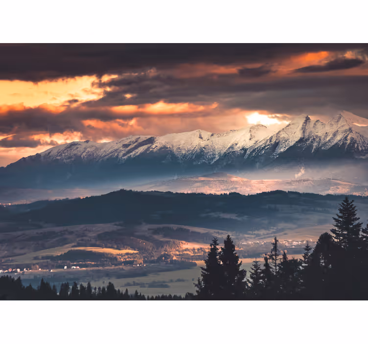 Store enrouleur bureau top doré polonais tatry - TenStickers