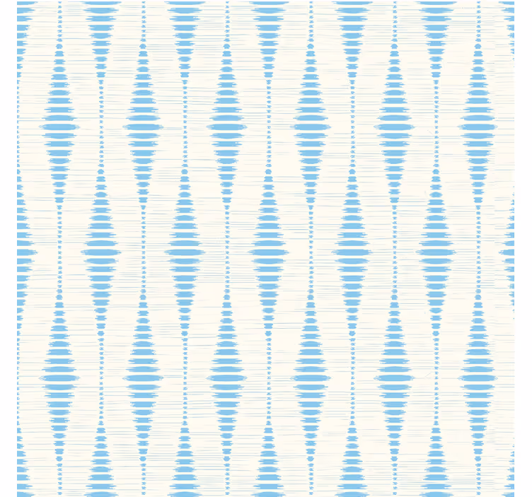 Store enrouleur bleu ikat rabaul clair - TenStickers