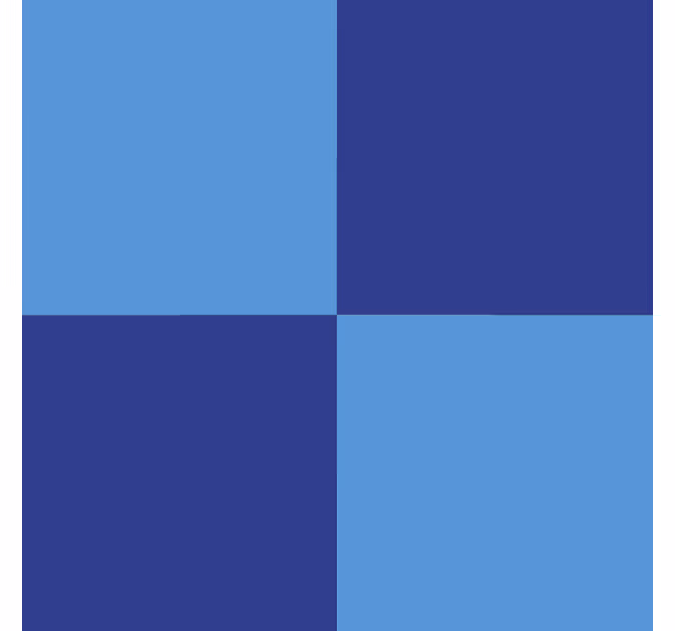 Store enrouleur bleu motif sombre et bleu - TenStickers