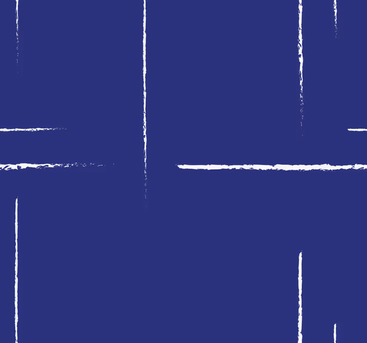 Store enrouleur bleu motif lignes modernes - TenStickers