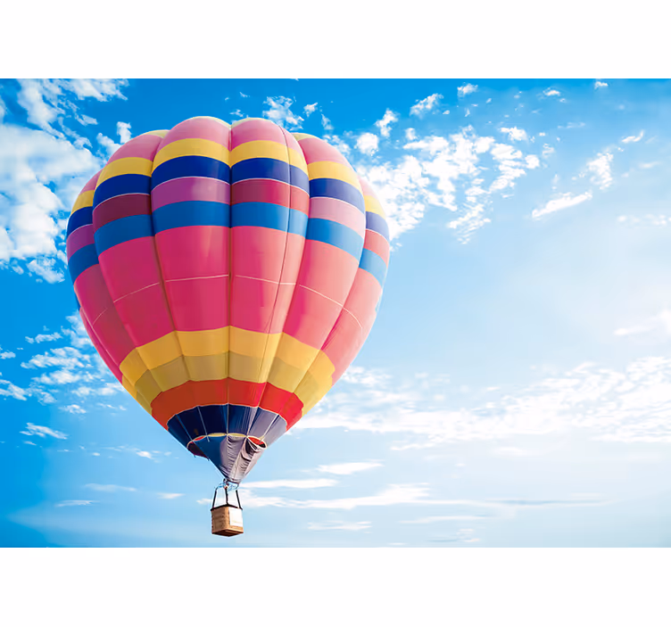 Store enrouleur bureau course de ballons vintage - TenStickers