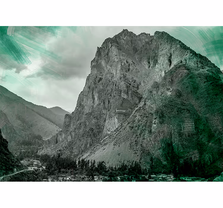 Store enrouleur bureau style ollantaytambo - TenStickers