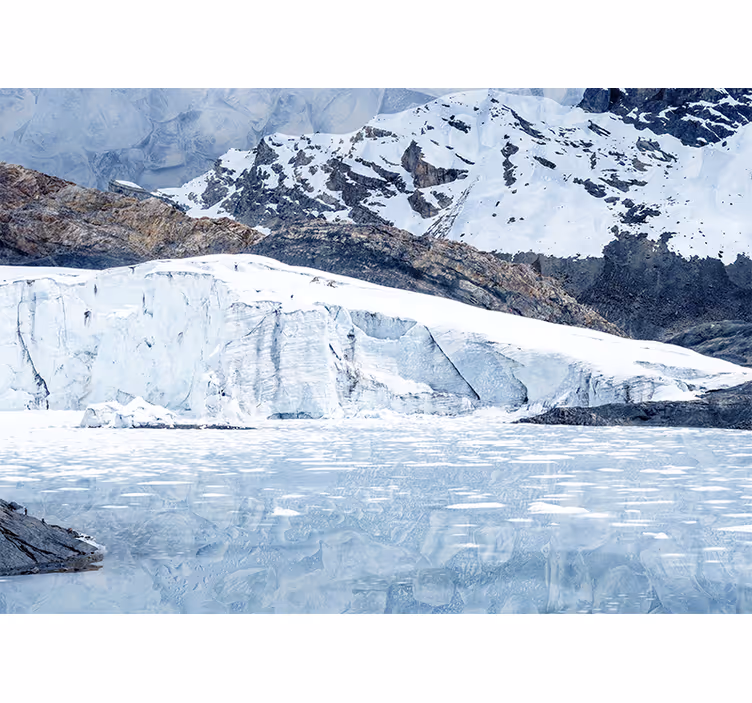 Store enrouleur bureau glacier pastoruri - TenStickers