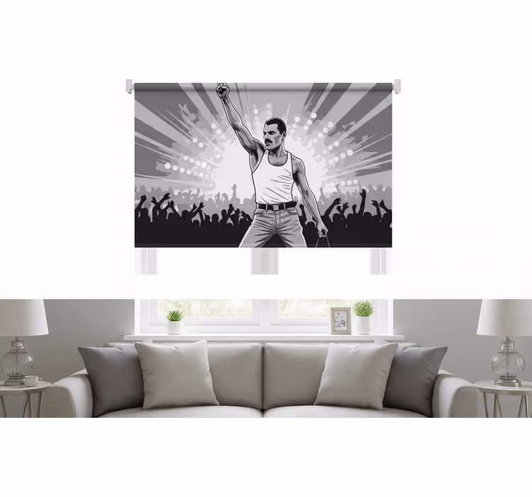 Store enrouleur bureau freddie à wembley - TenStickers