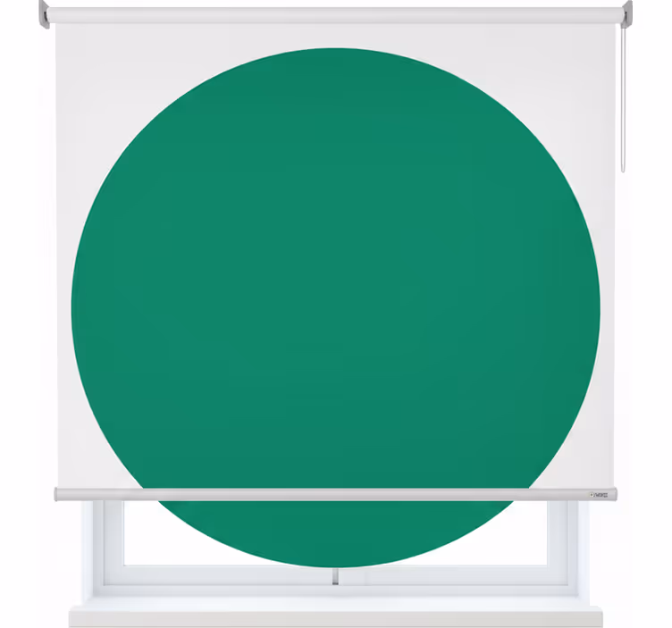 Store enrouleur vert émeraude - TenStickers