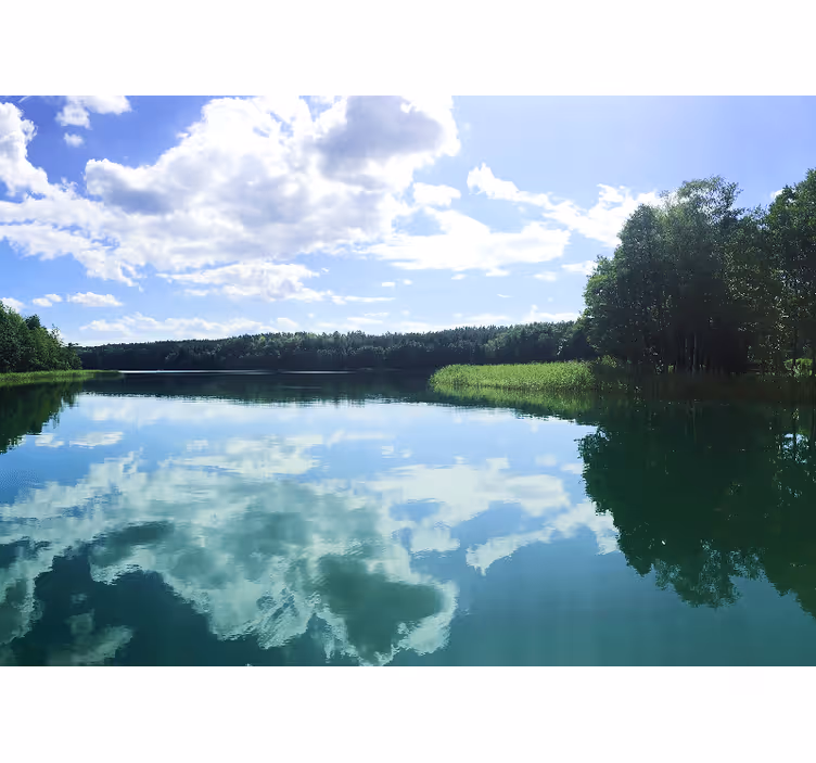 Store enrouleur bureau lac de mazurie pologne - TenStickers