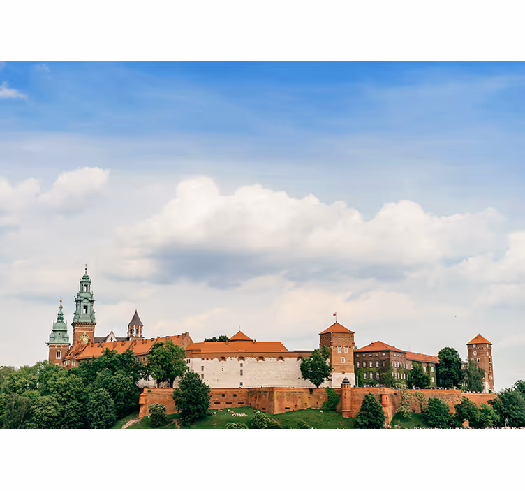 Store enrouleur bureau château royal de cracovie - TenStickers