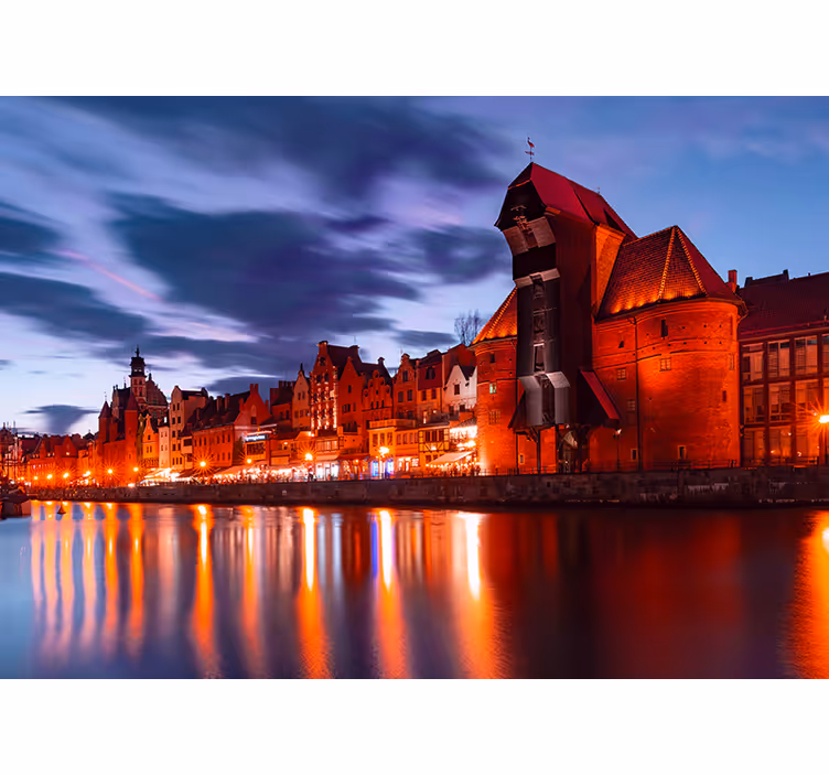 Store enrouleur bureau port de gdańsk - TenStickers