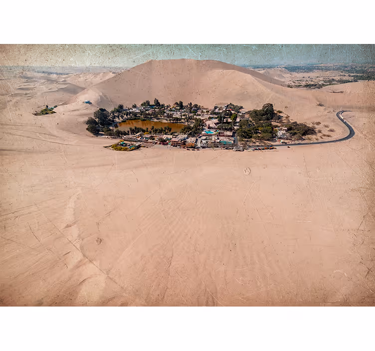 Store enrouleur bureau sandy huacachina - TenStickers