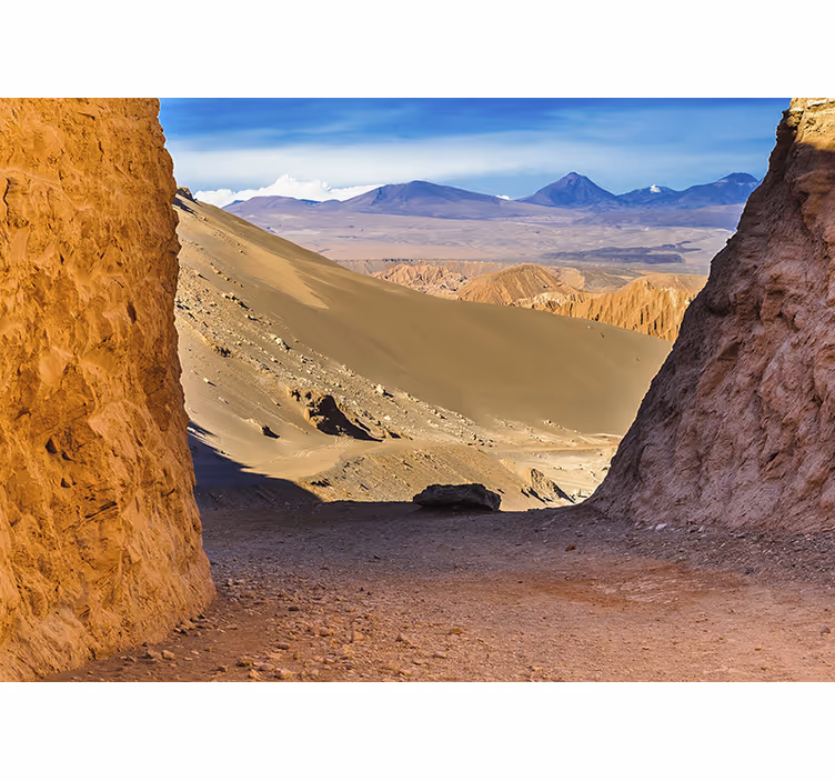Store enrouleur bureau design désert d'atacama - TenStickers