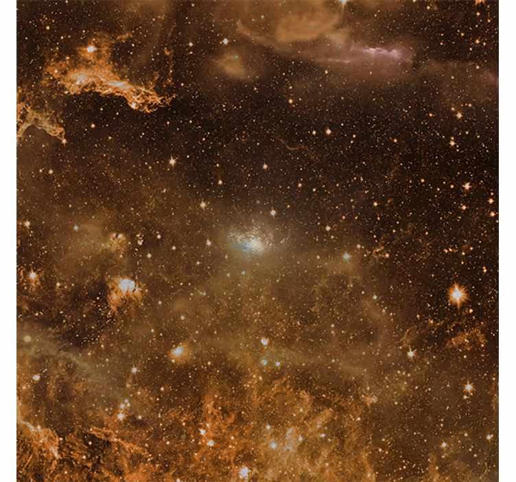 Store enrouleur bureau nuages mystérieux cosmos - TenStickers