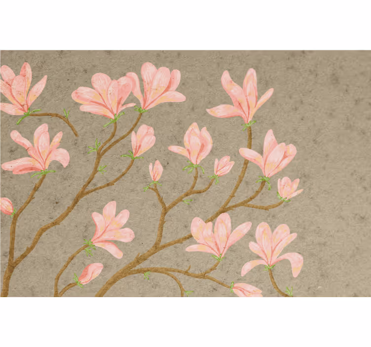 Store enrouleur bureau style vintage magnolia - TenStickers