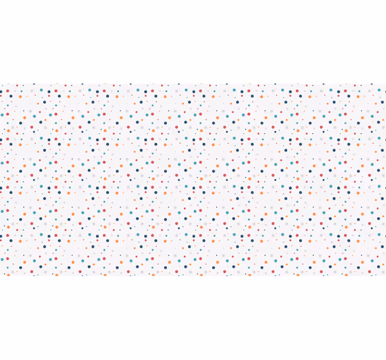 Store enrouleur gris style nordique enfants à pois colorés - TenStickers