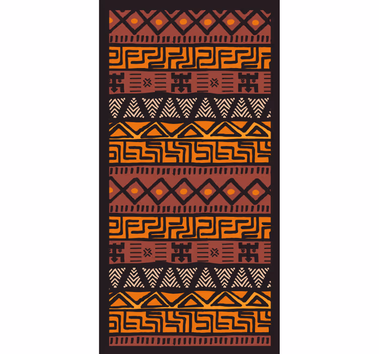 Store enrouleur chambre style africain - TenStickers