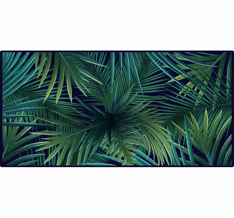 Store enrouleur chambre feuilles monstera intenses - TenStickers