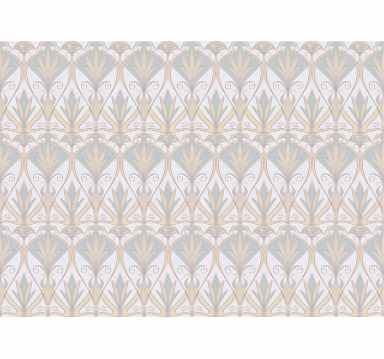 Store enrouleur chambre motif floral rétro botanique - TenStickers
