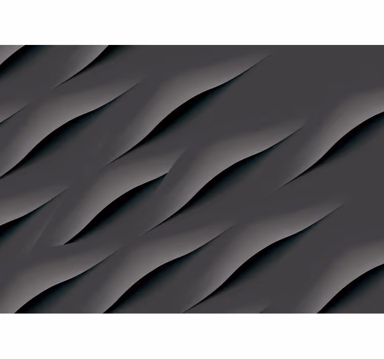 Store enrouleur gris motifs vagues grises abstraites - TenStickers