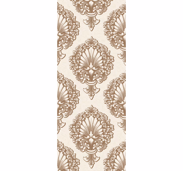 Store à enrouleur vintage motifs coquillage élégants - TenStickers