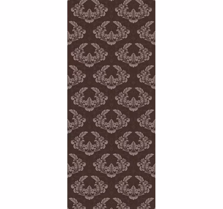 Store à enrouleur vintage motifs floraux classiques - TenStickers