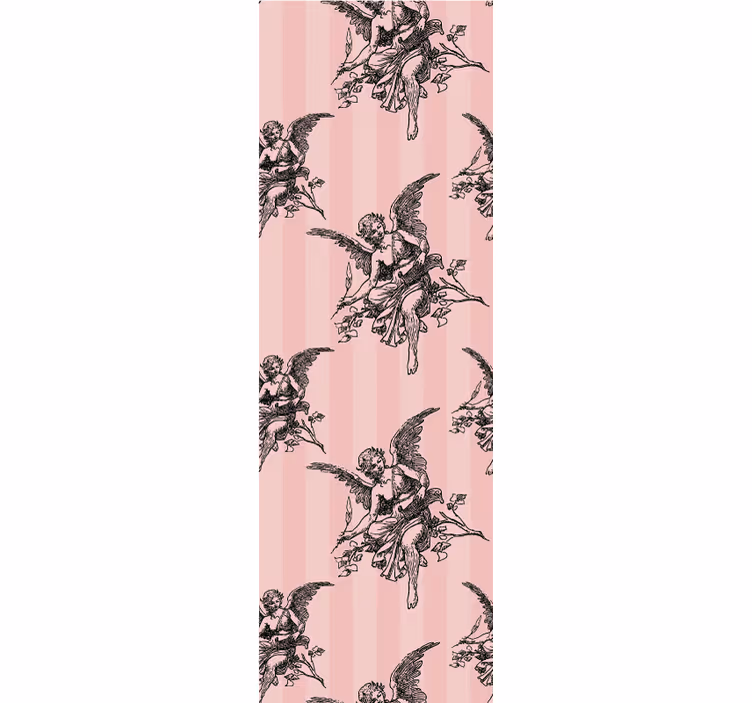 Store à enrouleur vintage anges baroques - TenStickers
