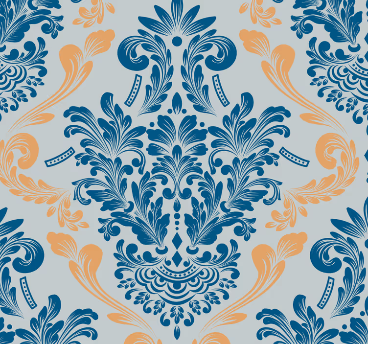 Store à enrouleur vintage style baroque - TenStickers
