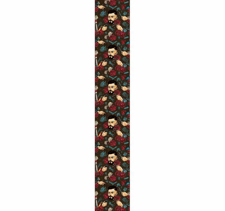 Store à enrouleur vintage barbero vintage - TenStickers