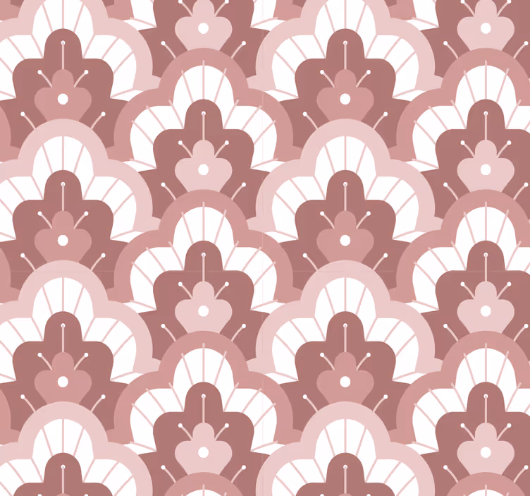Store à enrouleur vintage rose - TenStickers