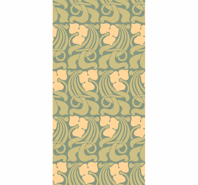 Store à enrouleur vintage motif art nouveau - TenStickers