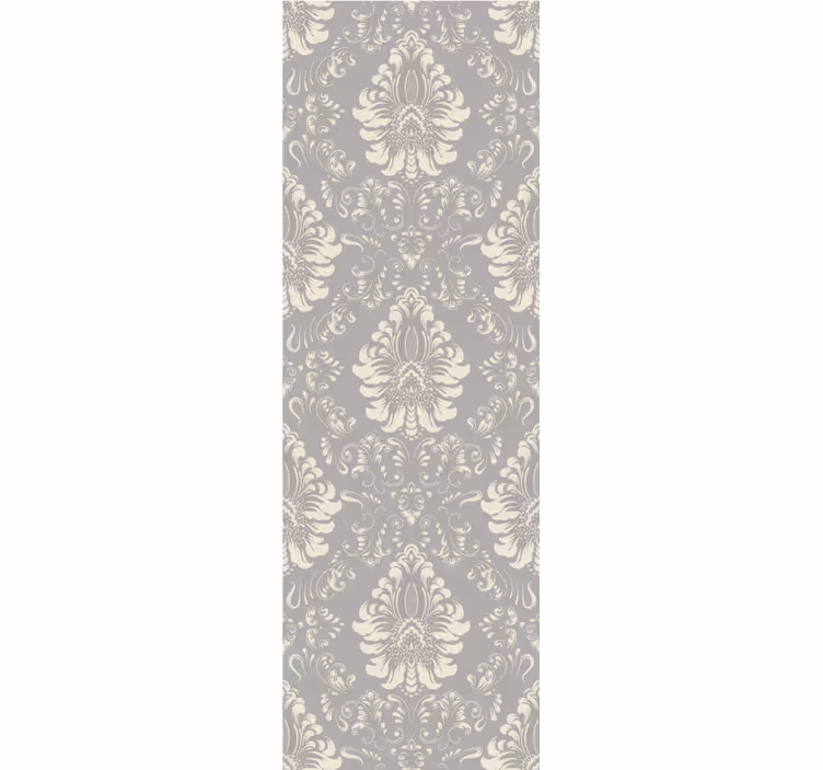 Store à enrouleur vintage motif classique crème et perle - TenStickers