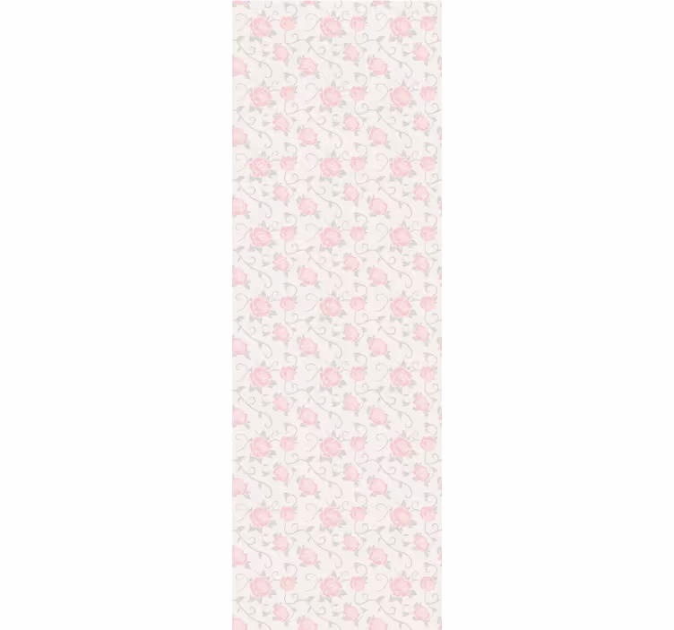 Store à enrouleur vintage fleurs des champs vintage - TenStickers