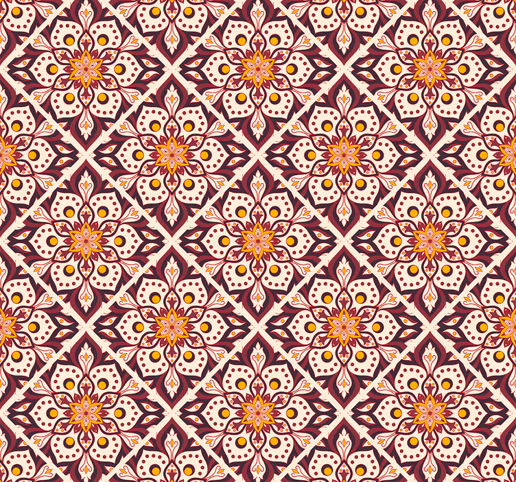 Store à enrouleur vintage motif château classique - TenStickers