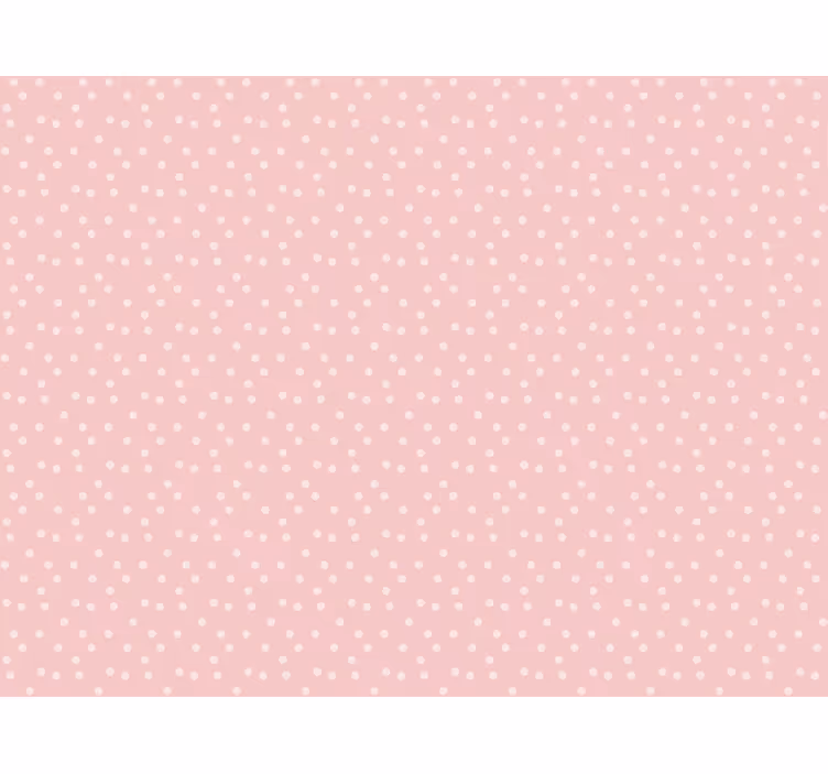 Store enrouleur rose à pois pastel doux - TenStickers